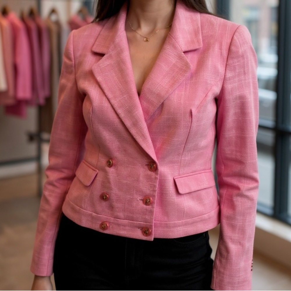 Louis Feraud Vintage Pink Women's Blazer